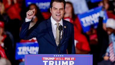 Matt Gaetz spricht am 4.11.2024