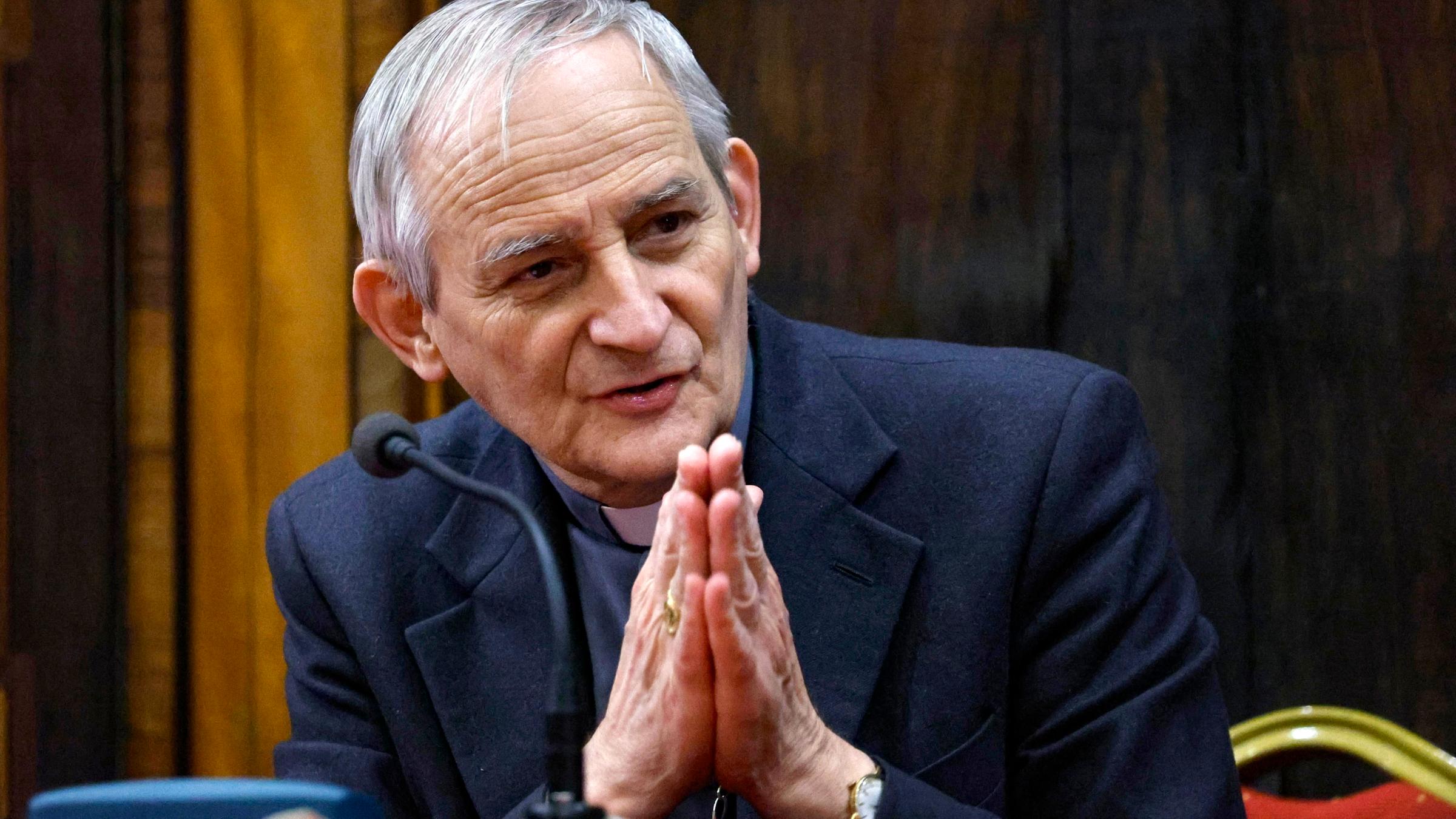 Matteo Zuppi, Vorsitzender der italienischen Bischofskonferenz