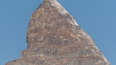 Ein ungewohnter Anblick: Wegen den heißen Temperaturen liegt am Matterhorn aktuell kein Schnee.