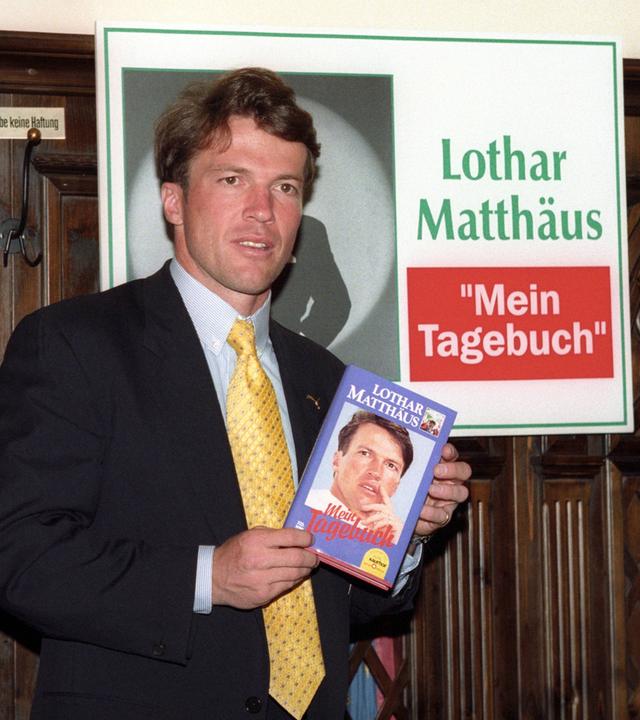 Lothar Matthäus stellt sein Buch "Mein Tagebuch" vor