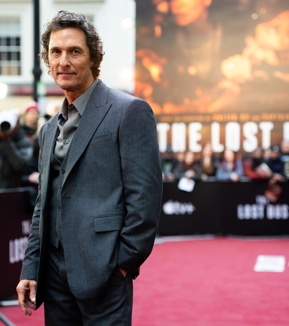 Matthew McConaughey in "The Lost Bus"