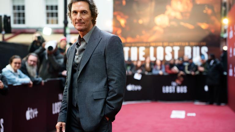 Matthew McConaughey in "The Lost Bus"