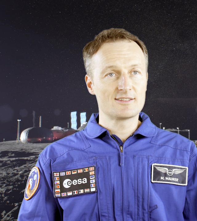 ESA-Astronaut Matthias Maurer