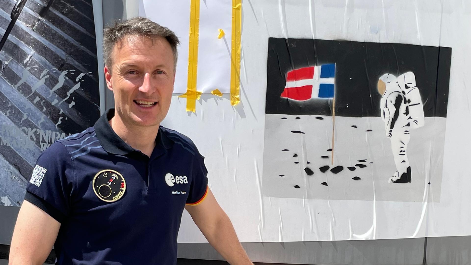 ESA-Astronaut Matthias Maurer