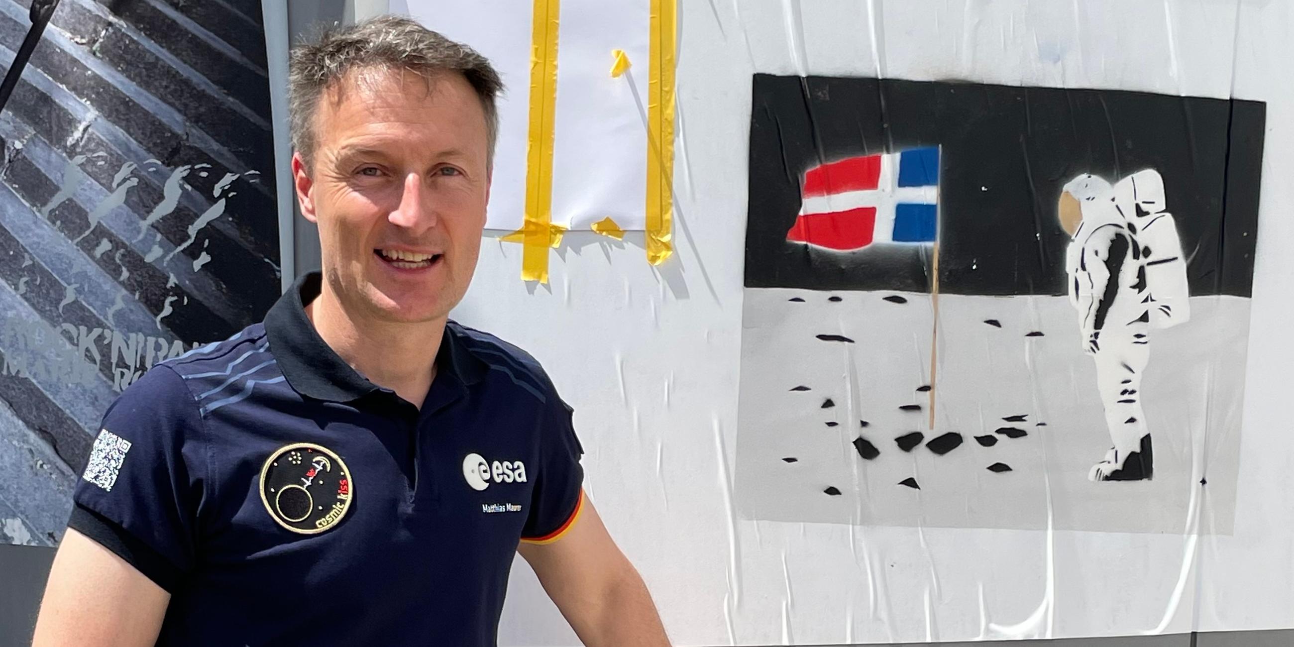 ESA-Astronaut Matthias Maurer