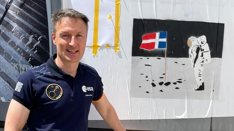 ESA-Astronaut Matthias Maurer