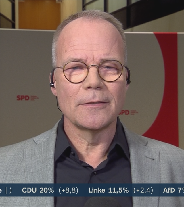 Matthias Miersch von der SPD mit einer Reaktion zur Bürgerschaftswahl in Hamburg.
