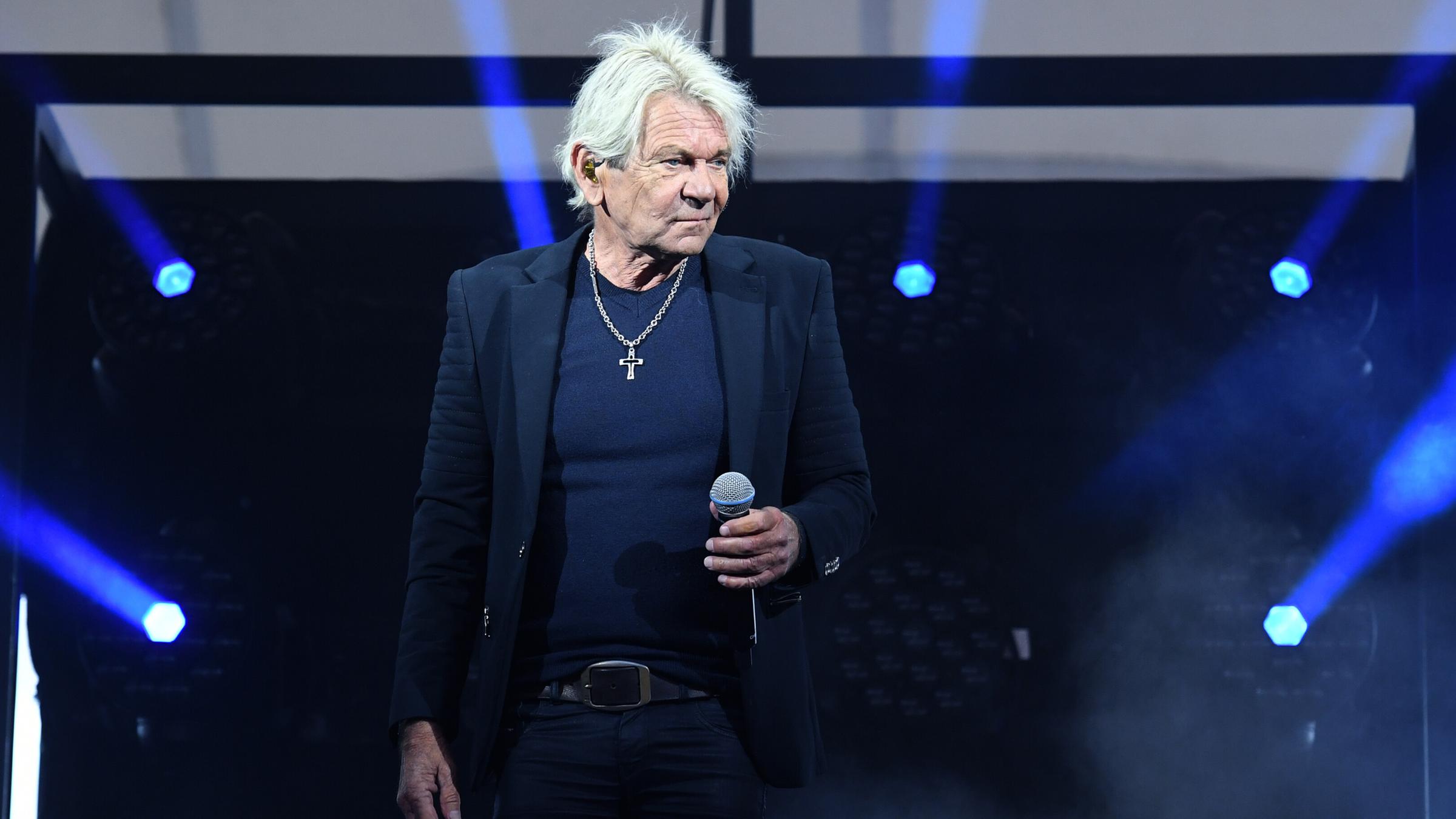 Matthias Reim bei einem Konzert im Amphitheater Gelsenkirchen am 29.05.2025.