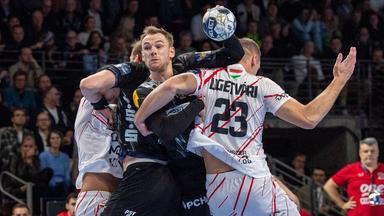 Füchse setzen Siegesserie gegen Veszprém fort