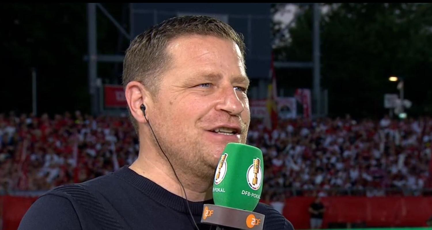 Bayern Münchens Sportvorstand Max Eberl im ZDF-Interview