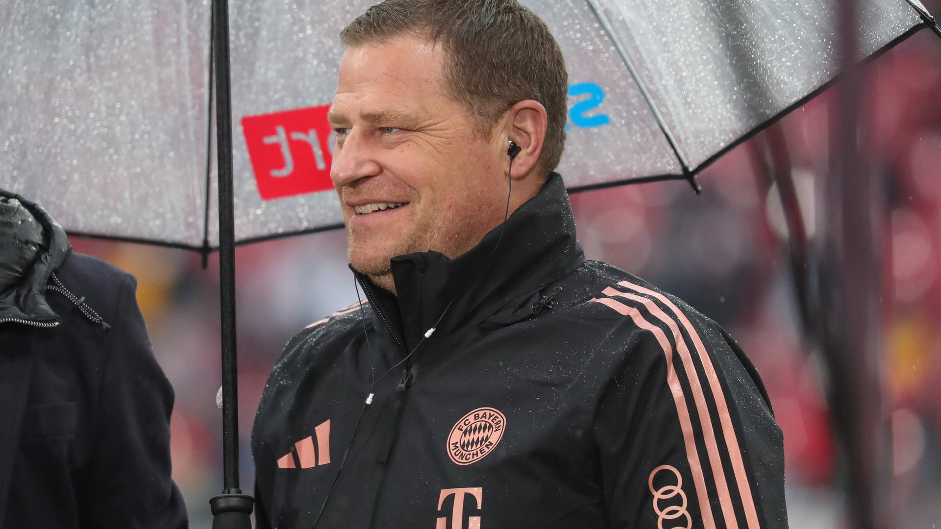 Max Eberl, Vorstand Bayern München, am 03.05.25.