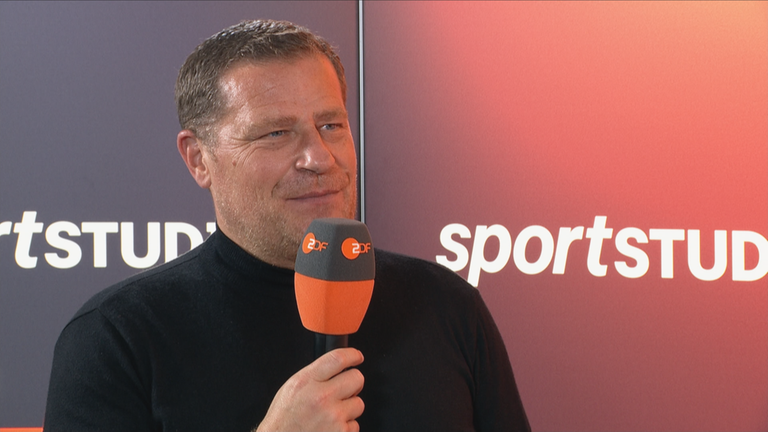 Max Eberl ist jetzt beim Sportstudio.