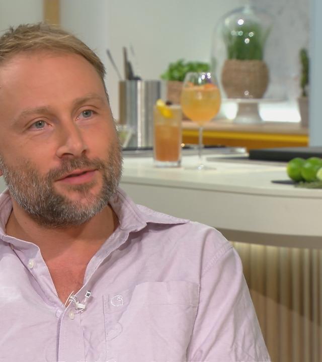 Max Riemelt zu Gast am "Volle Kanne"-Frühstückstisch