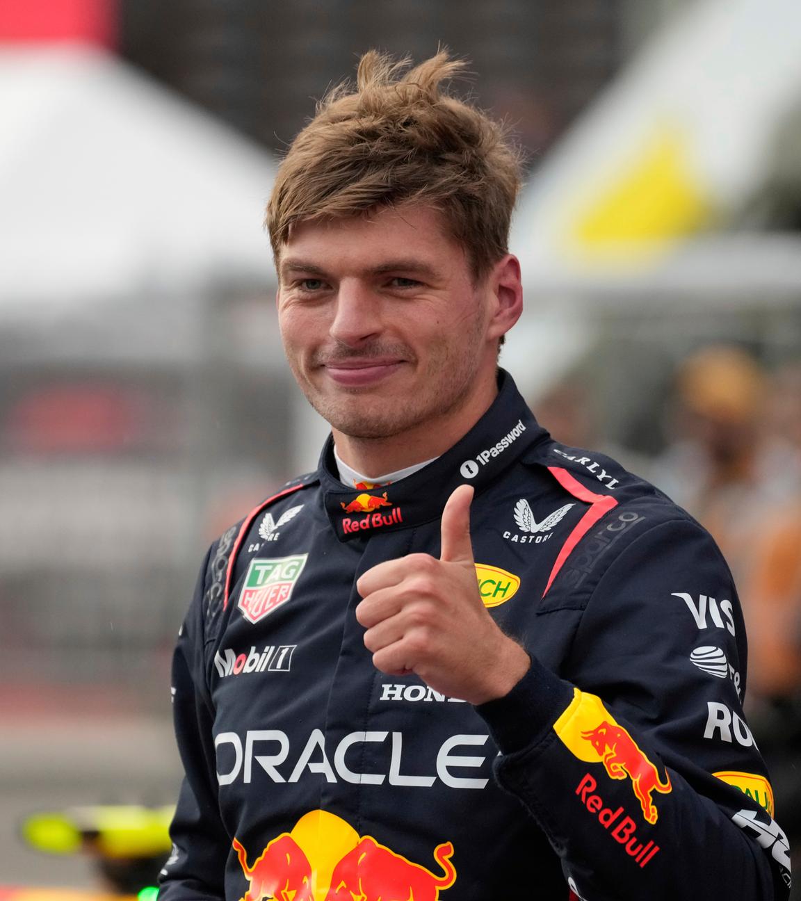 Red-Bull-Pilot Max Verstappen holt die Pole Position für den GP von Aserbaidschan 