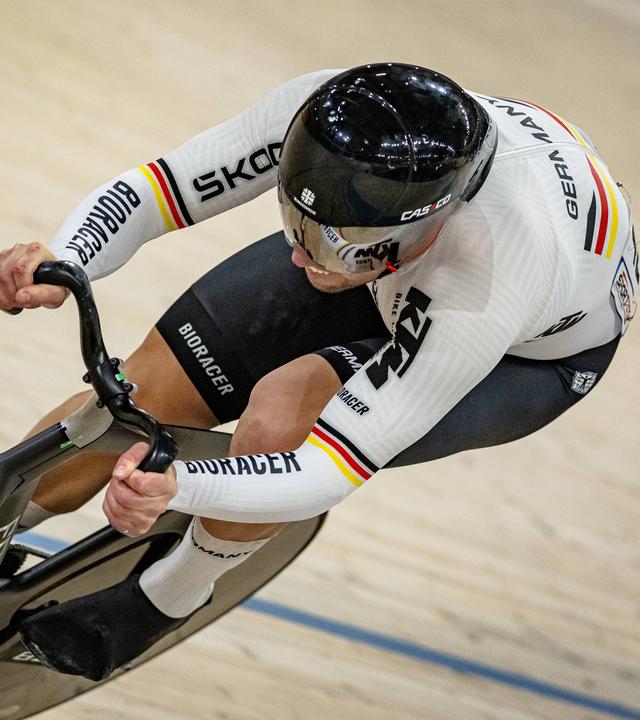 Maximilian Dörnbach gewinnt Silber bei der Bahnrad-WM