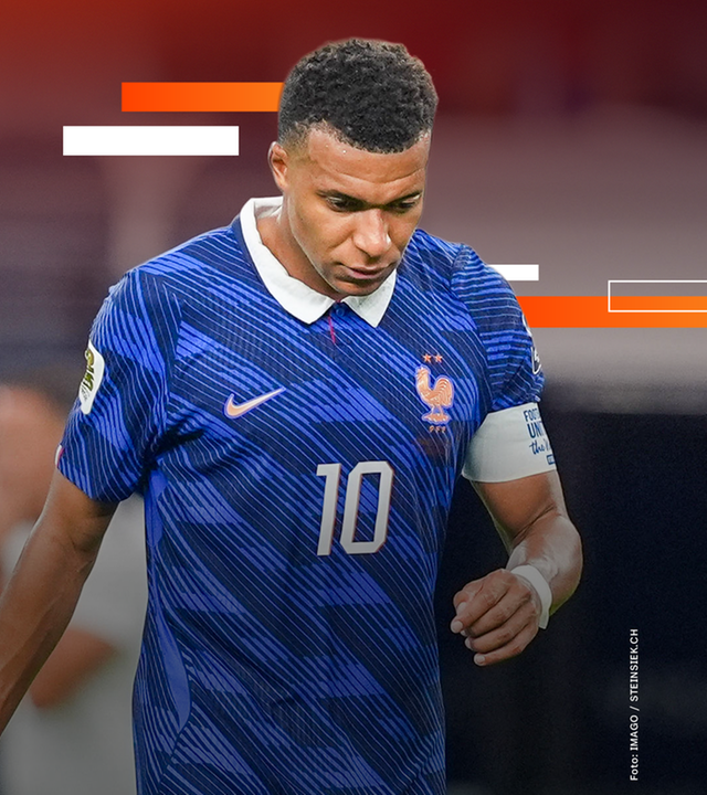 Frankreichs Kylian Mbappé ist enttäuscht