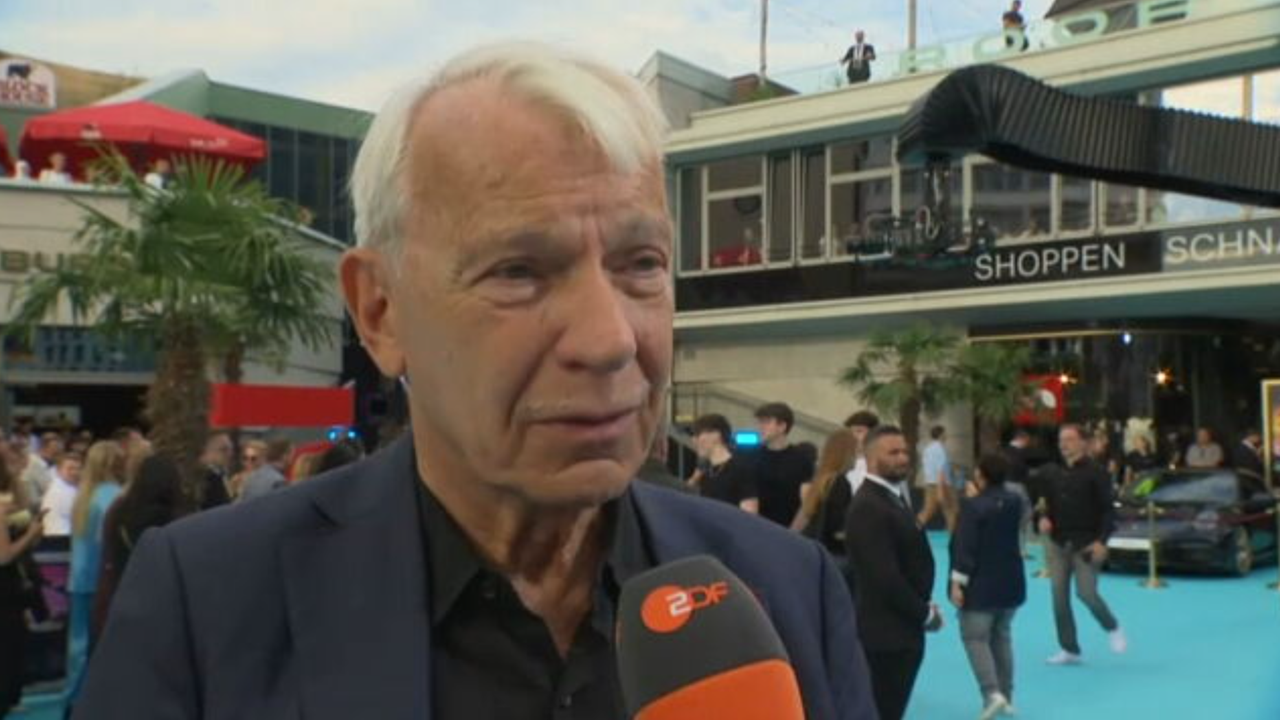 Medienpsychologe Jo Groebel bei der "Bad Boys: Ride Or Die"-Premiere in Berlin