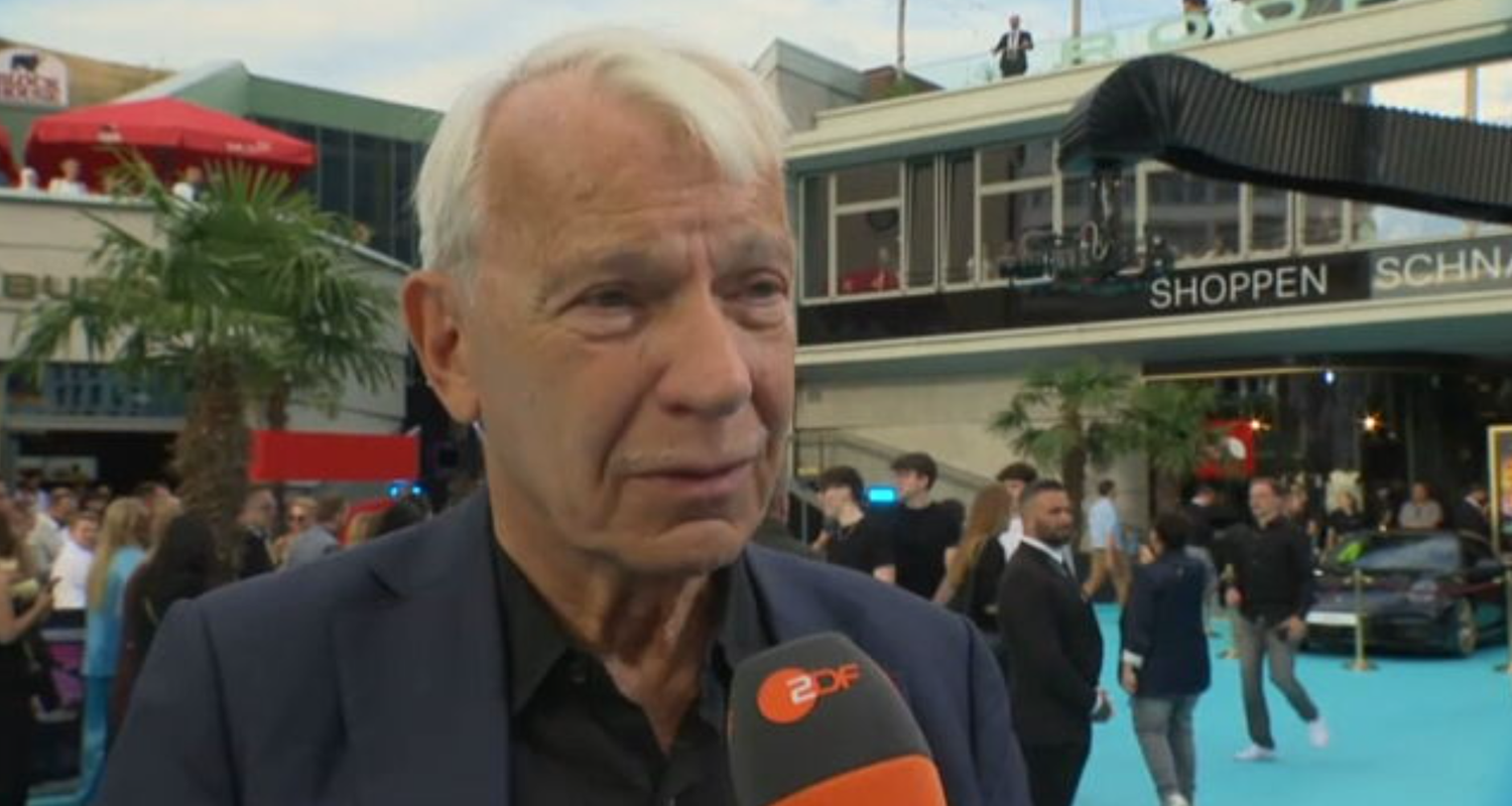 Medienpsychologe Jo Groebel bei der "Bad Boys: Ride Or Die"-Premiere in Berlin
