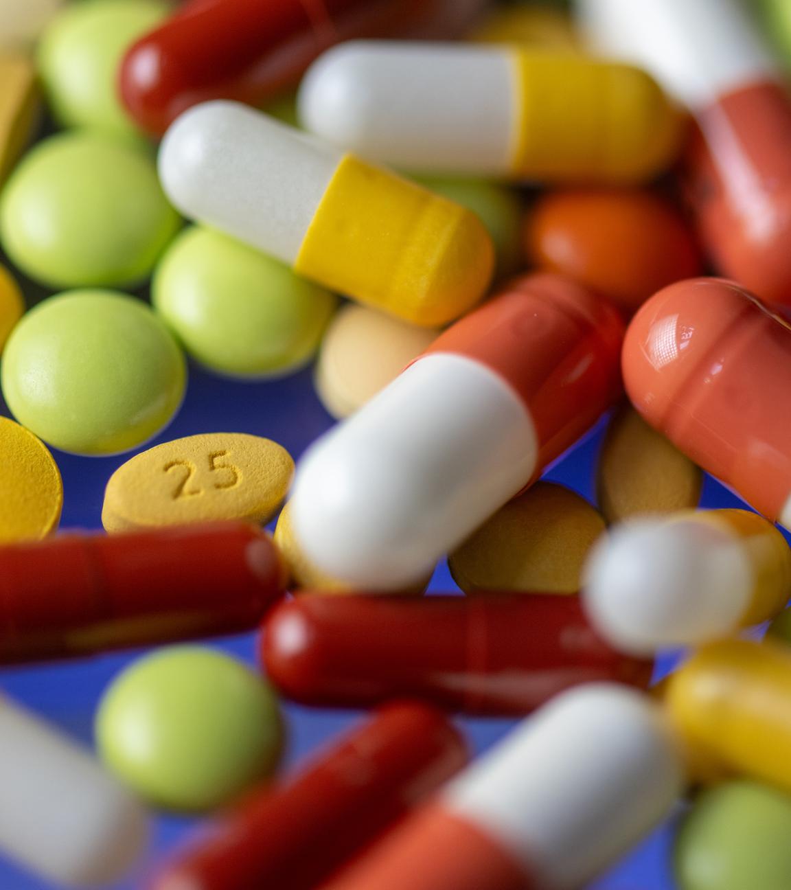 Verschiedene Tabletten