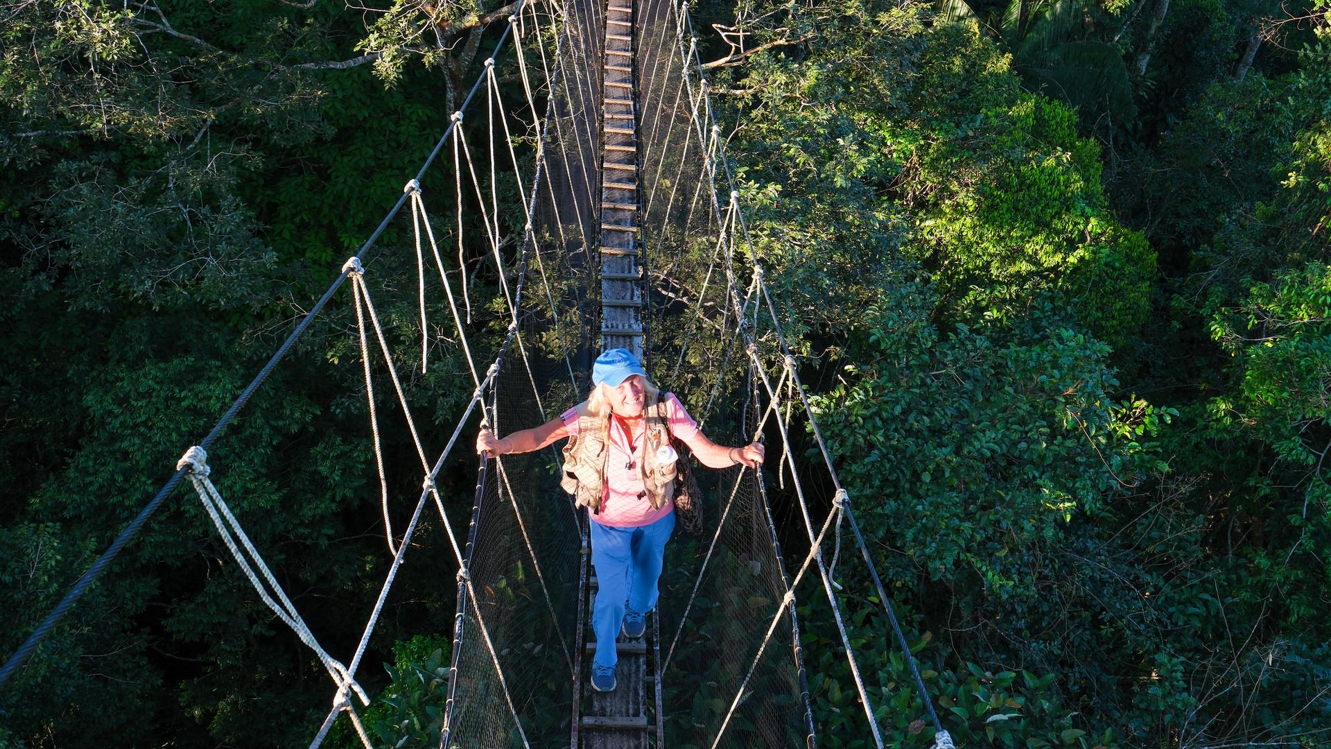 Meg Lowman, US-amerikanische Pionierin der Baumkronenforschung