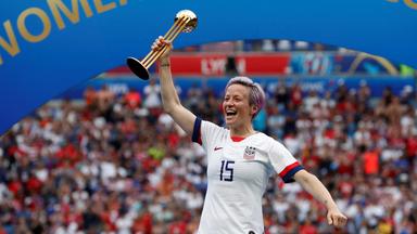 Megan Rapinoe am 07.07.2019 in Lyon