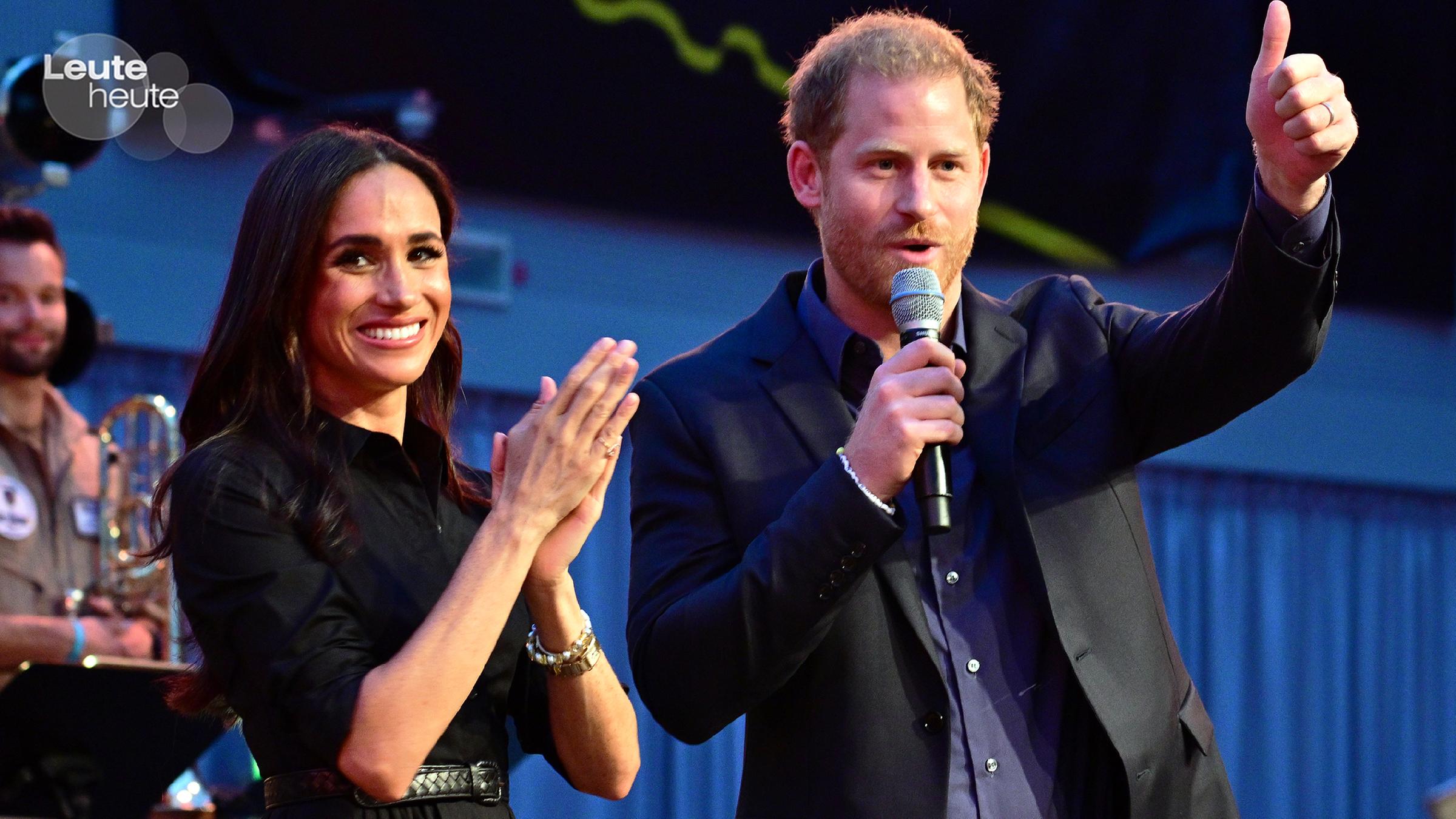 Herzogin Meghan und Prinz Harry bei den Invictus Games in Düsseldorf.