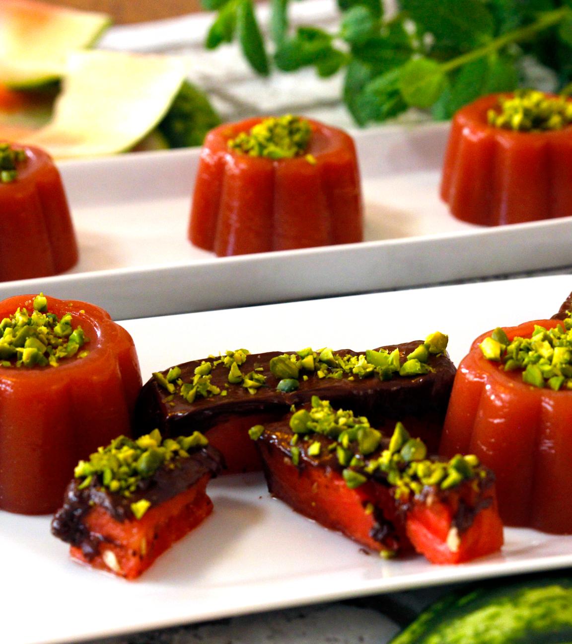 Melonenpudding