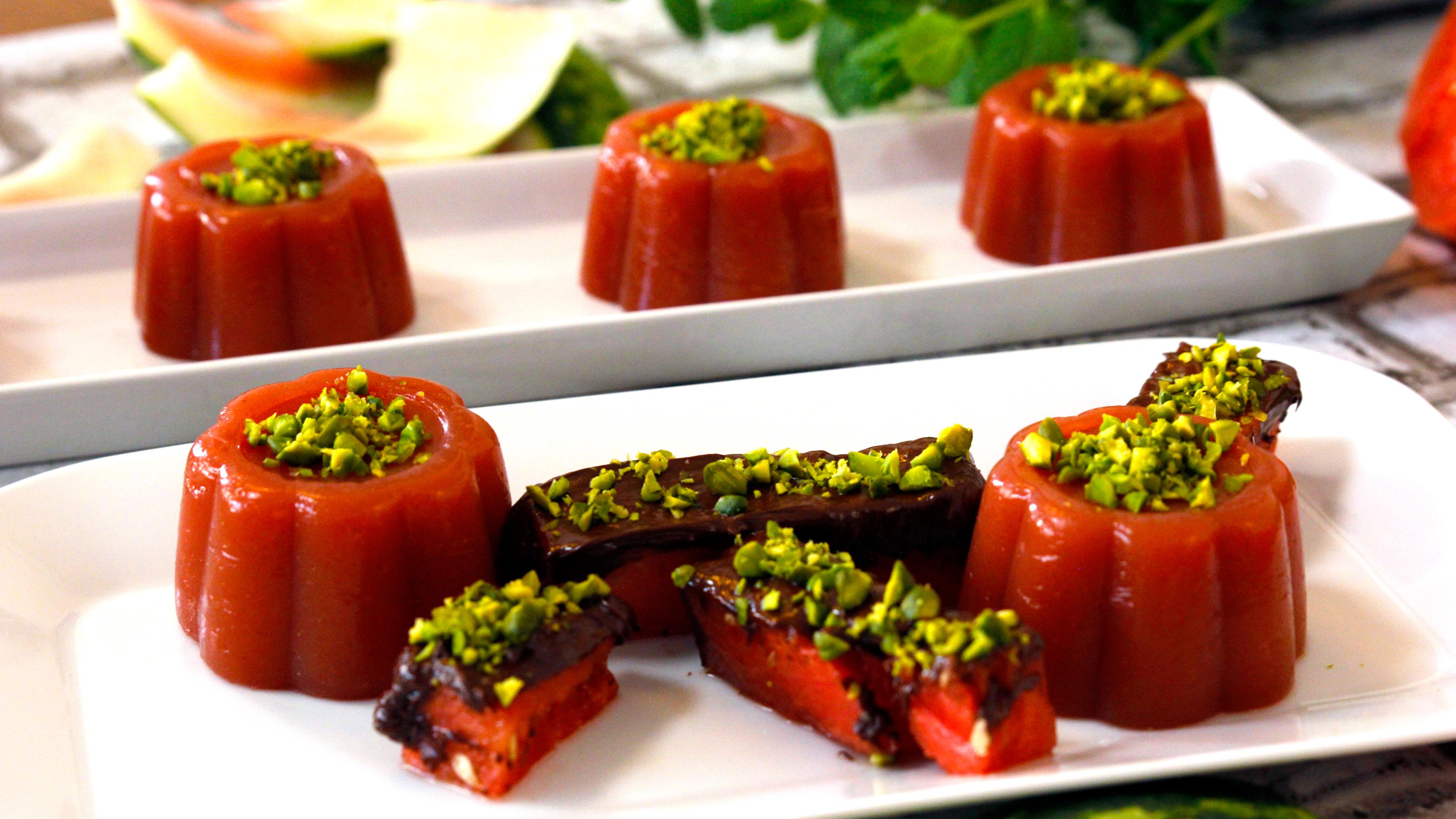 Melonenpudding