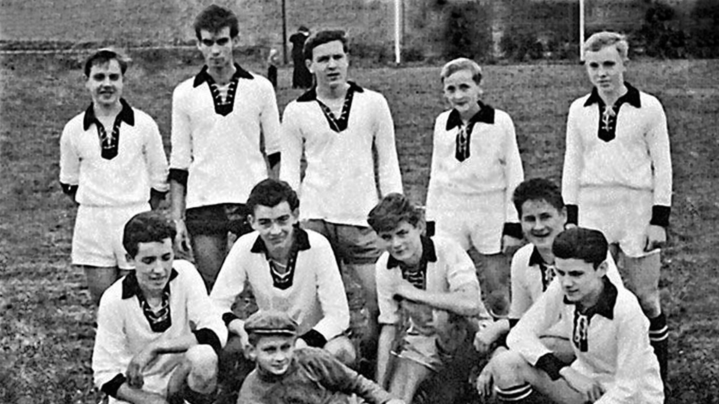 Gerhard Schröder als Fußballer