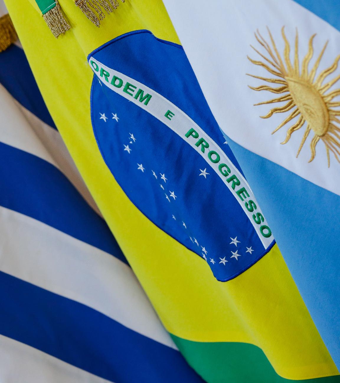 Flaggen der Mercosur-Länder