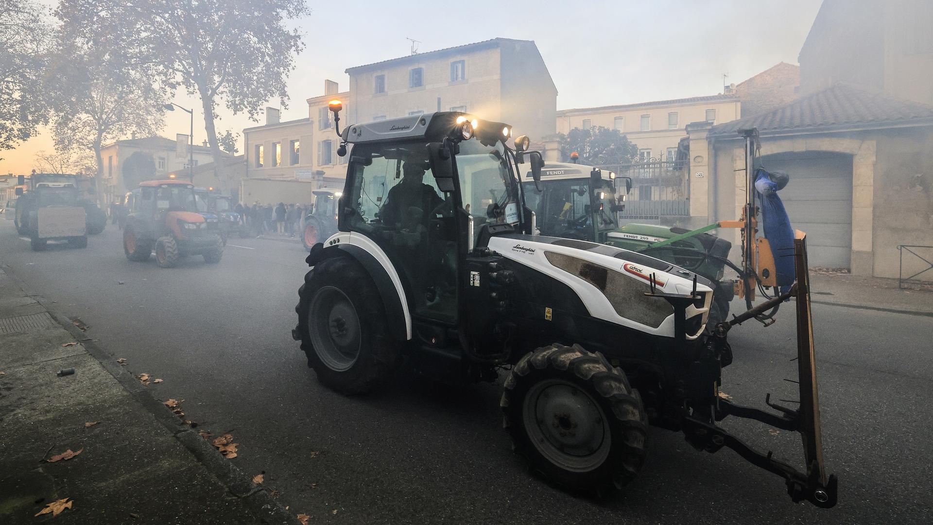 Frankreichs Bauern protestieren gegen Abkommen der EU mit den Mercosur-Staaten.