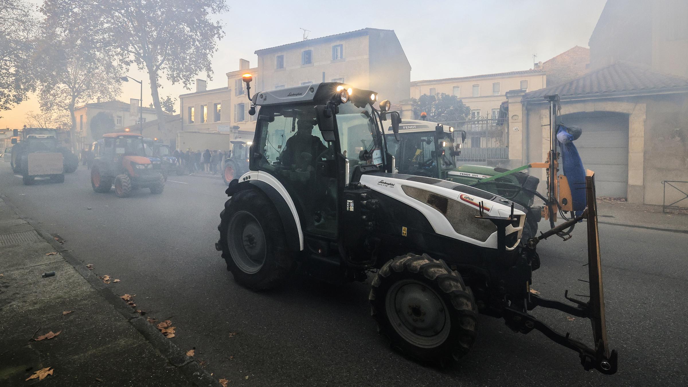 Frankreichs Bauern protestieren gegen Abkommen der EU mit den Mercosur-Staaten.
