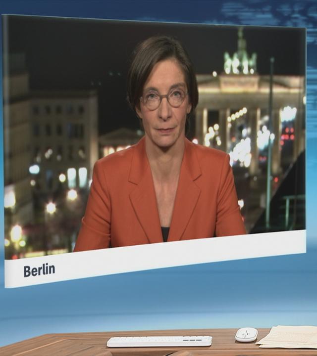 ZDF-Korrespondentin Diana Zimmermann in Berlin.