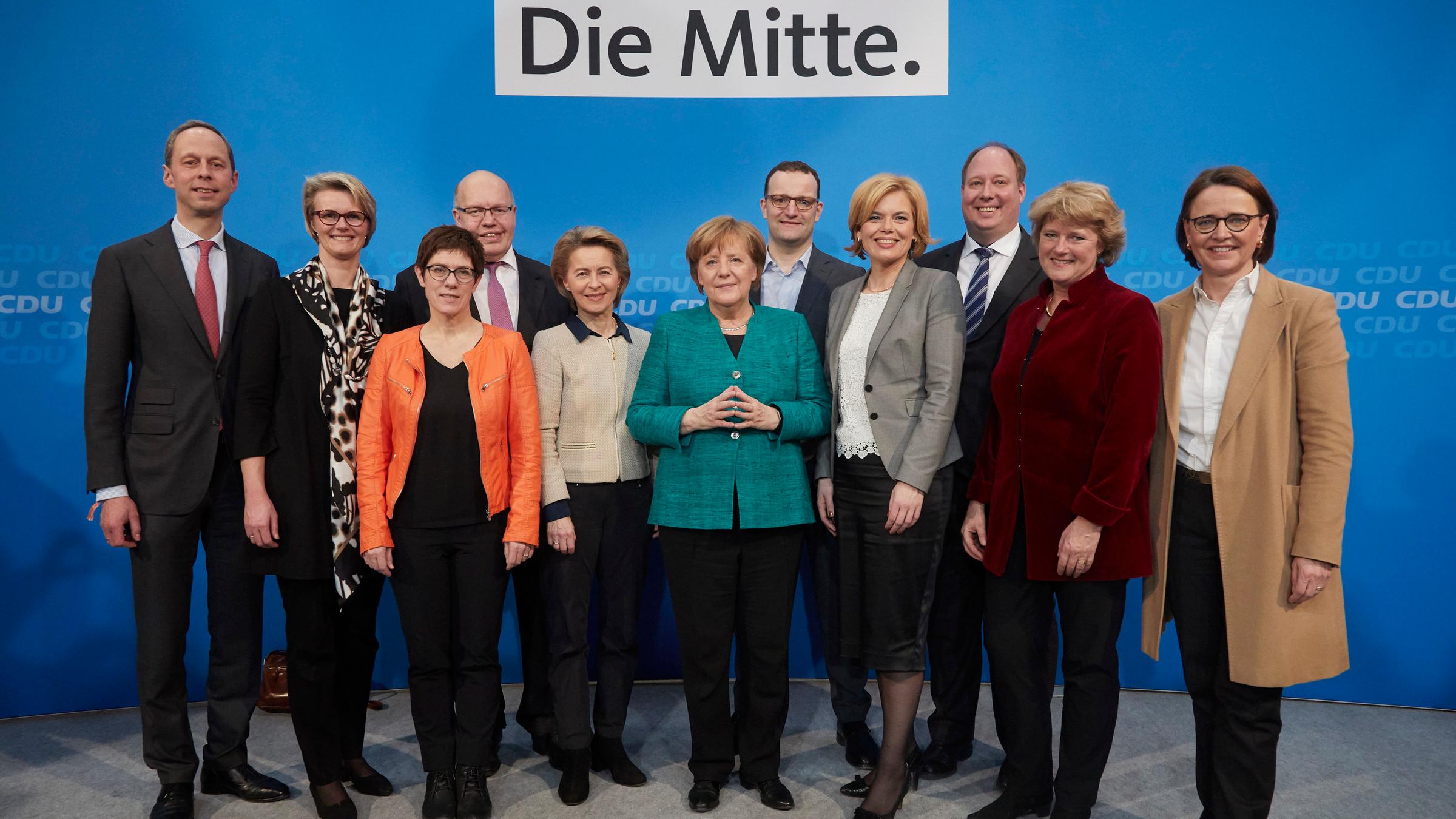 Das Wunschkabinett der Kanzlerin