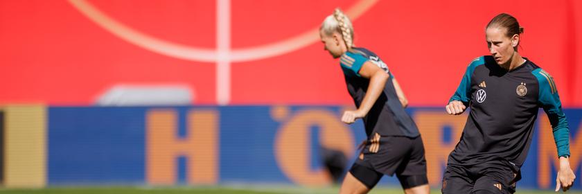 Training vor dem WM-Testspiel der DFB-Auswahl gegen Sambia am 06.07.2023.