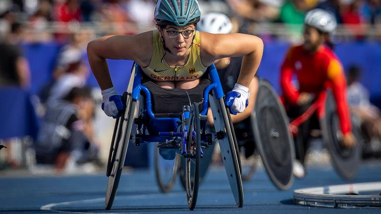 Para-Leichtathletin Merle Menje