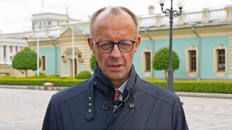 Bundeskanzler Friedrich Merz im Interview mit dem ZDF