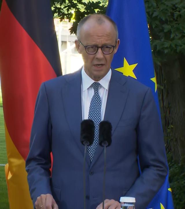 Pressekonferenz Friedrich Merz