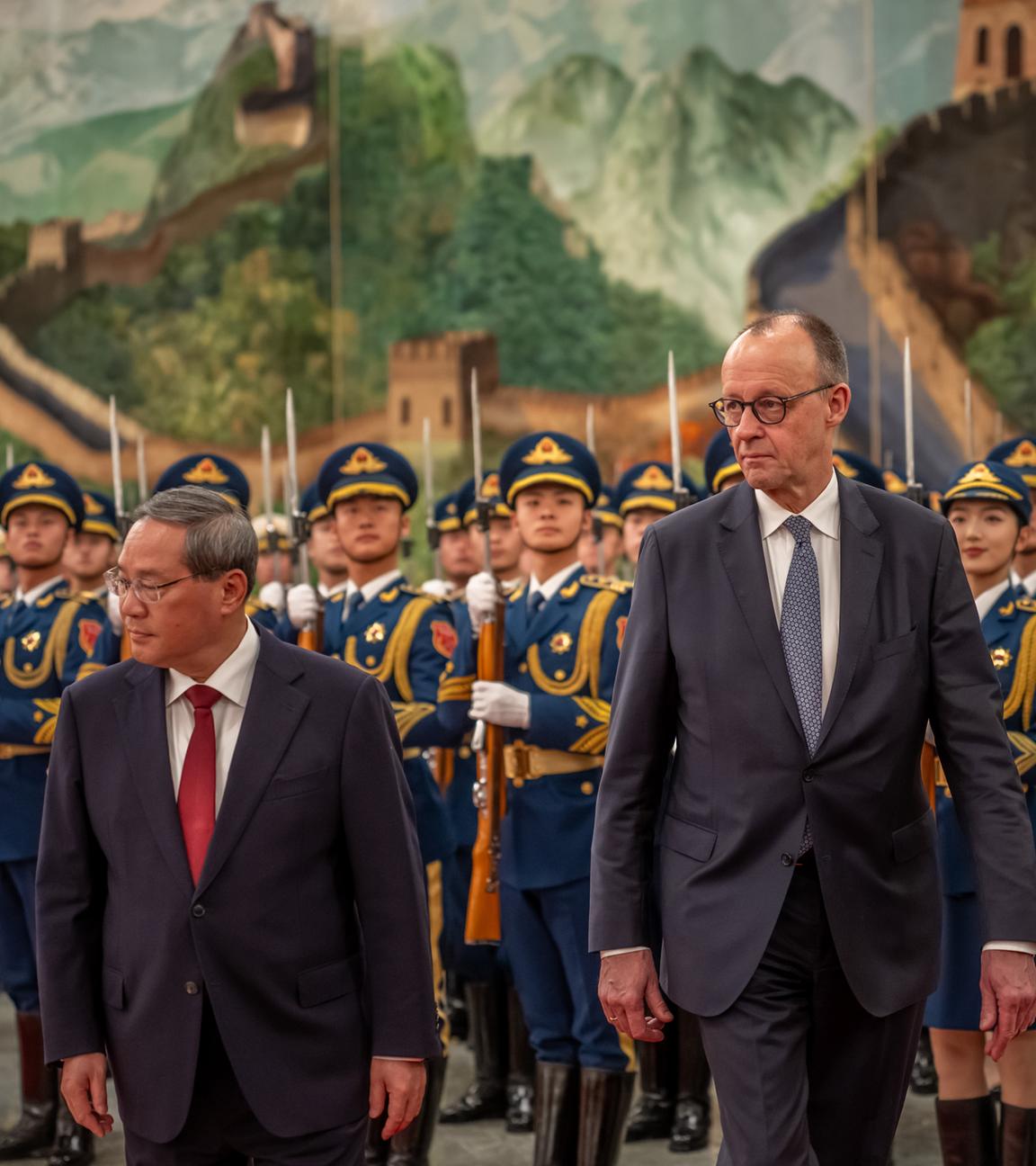 Bundeskanzler Merz besucht China