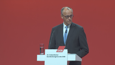 Friedrich Merz auf dem DGB-Bundeskongress