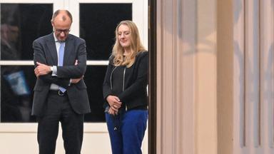 Friedrich Merz und Katharina Dröge
