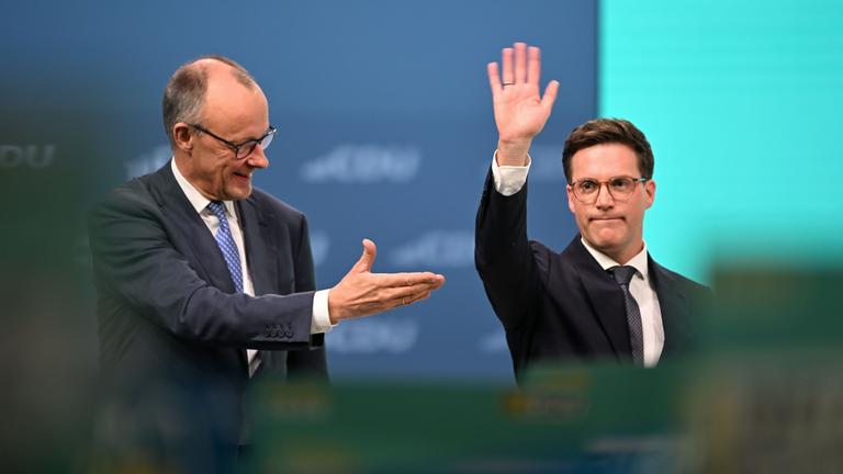 Friedrich Merz und Manuel Hagel