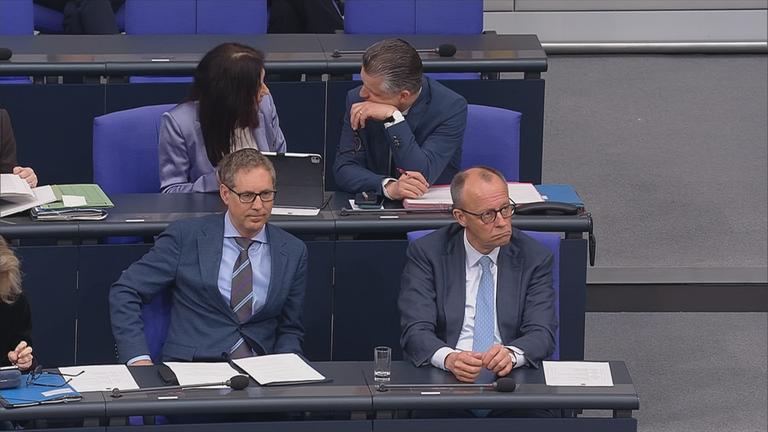 Merz im Bundestag