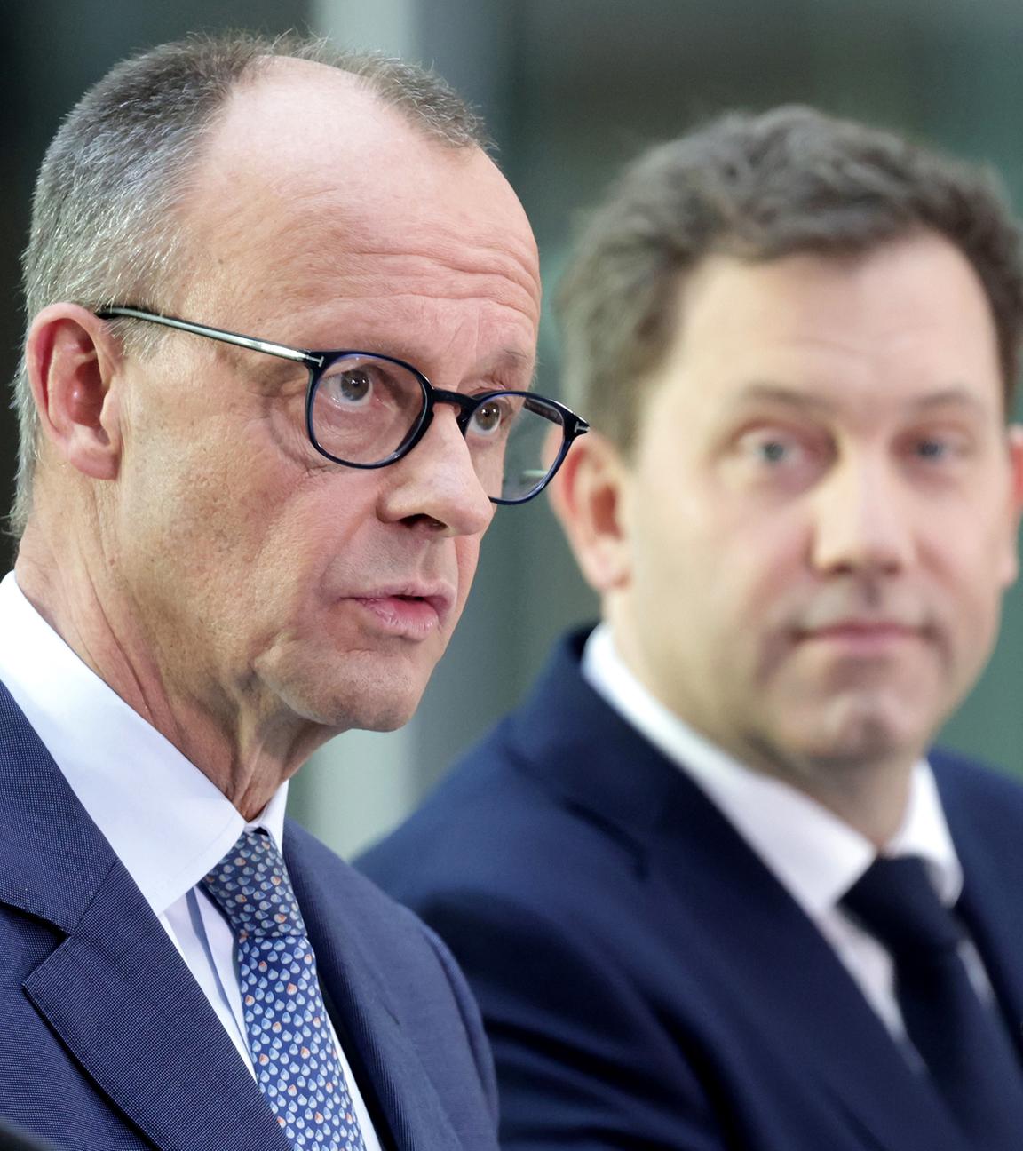 Friedrich Merz und Lars Klingbeil