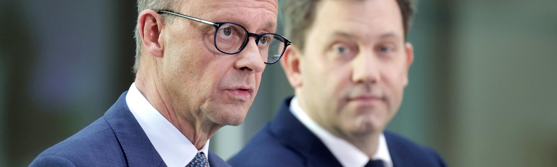 Friedrich Merz und Lars Klingbeil