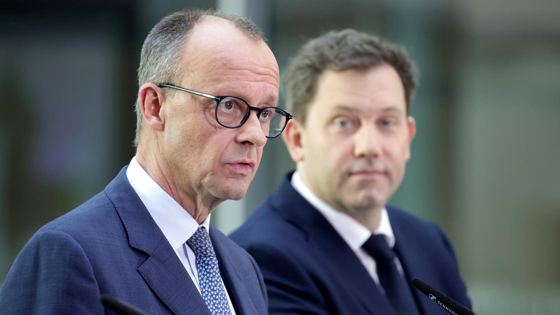 Friedrich Merz und Lars Klingbeil