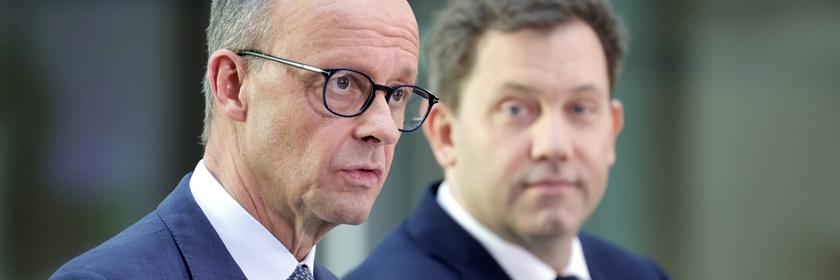 Friedrich Merz und Lars Klingbeil