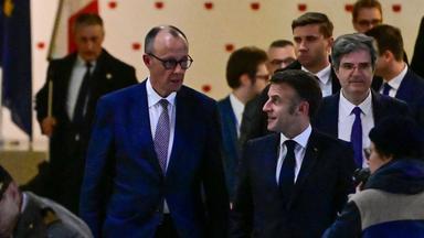 Friedrich Merz und Emmanuel Macron