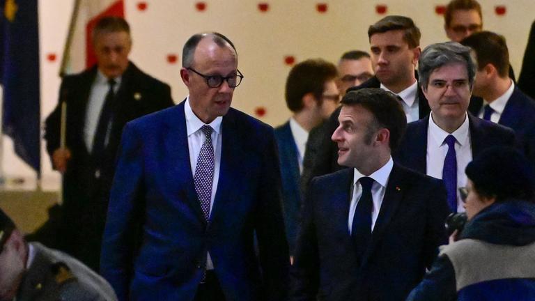 Friedrich Merz und Emmanuel Macron