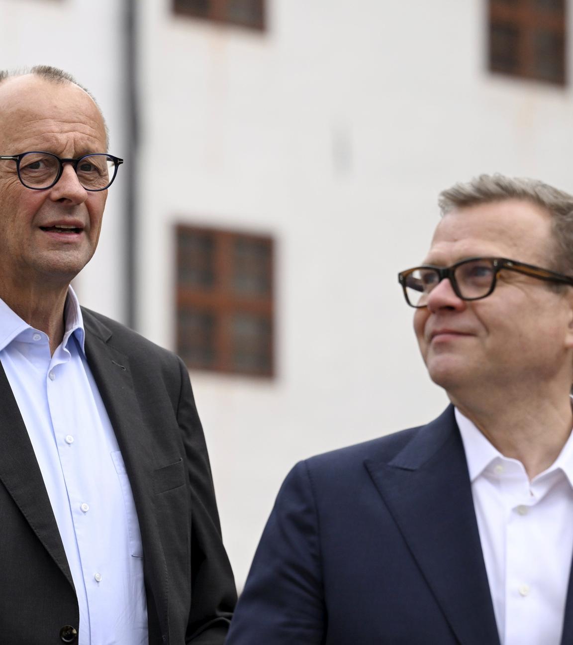 Bundeskanzler Merz und finnischer Ministerpräsident Orpo.